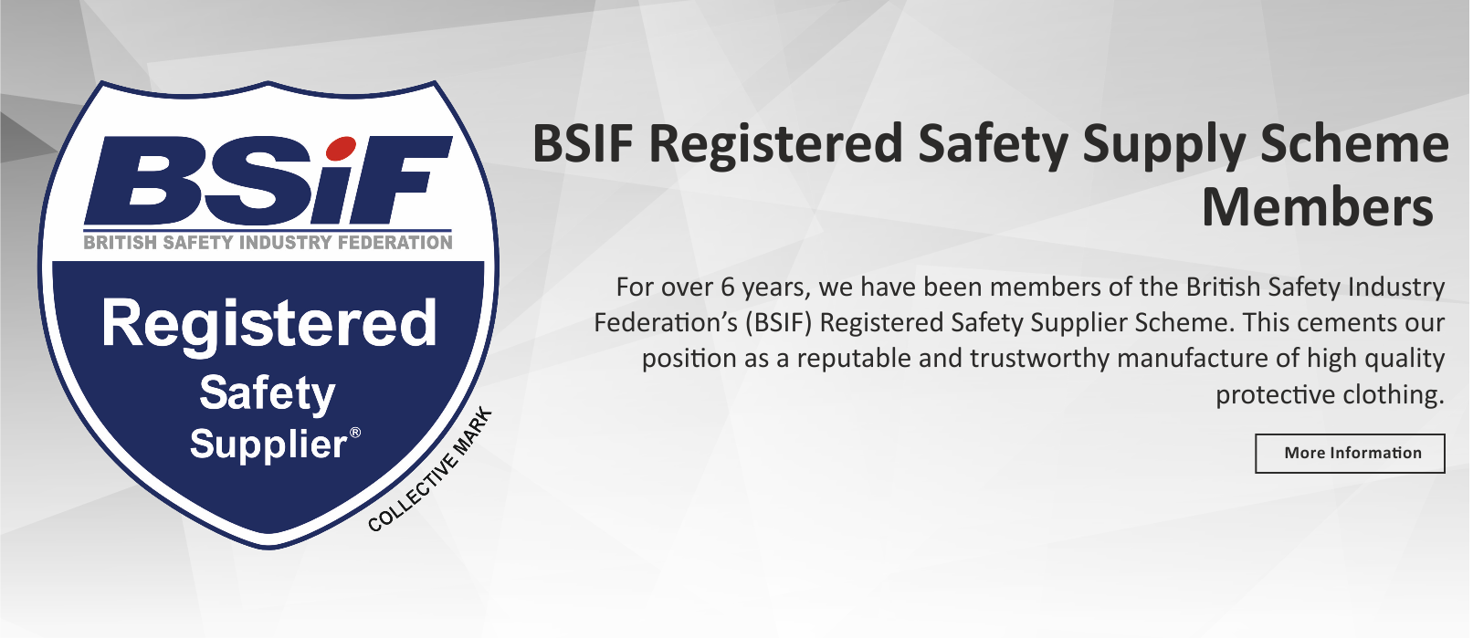 BSIF Registered Safety Supply Scheme Members